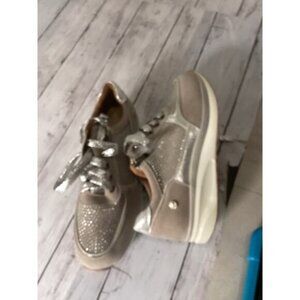 Northstar Platform Walking Rhinestone Sequin Fashion Sneakers Size 40 Women